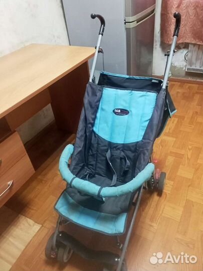 Прогулочная коляска трость бу