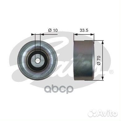 Ролик натяжной приводного ремня T36173 Gates