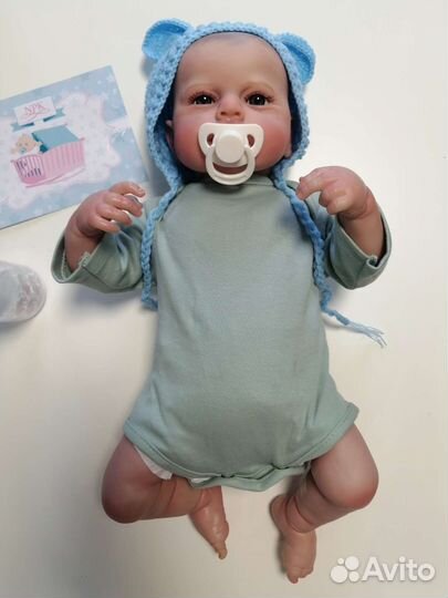 Новая кукла реборн младенец 50см