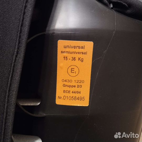 Автокресло Recaro monza Nova (15-36 кг)