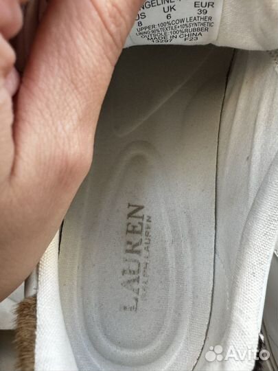 Кеды женские 39 размер Ralf Lauren оригинал