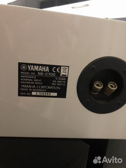 Колонки yamaha ns c700 и ns f51 саб yst-sw215