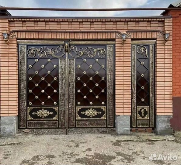 Ворота кованые в рассрочку