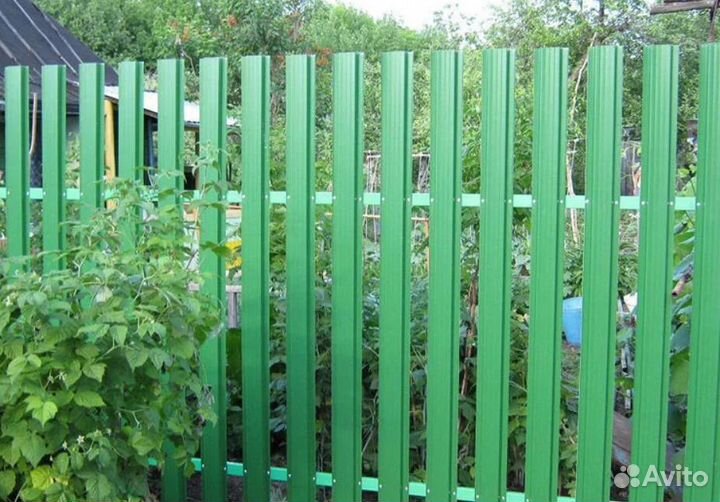 Забор металлический качественно быстро