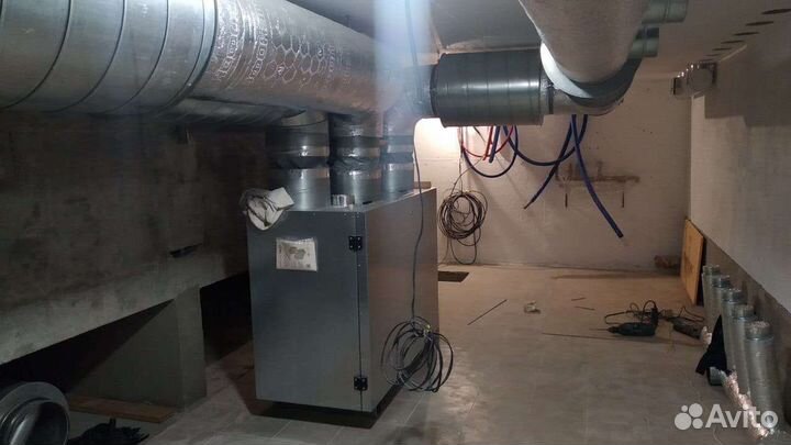 Монтаж систем вентиляции