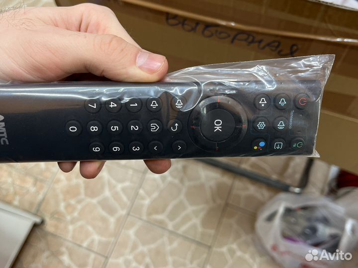 Пульт для приставки МТС RC-306C-05 с голосом