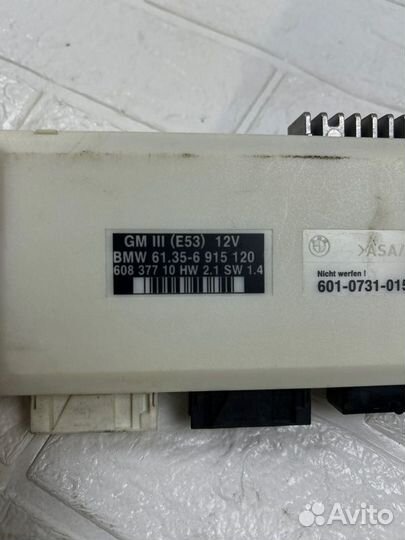 Блок комфорта Bmw X5 E53 M62B44 2000