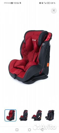 Детское автокресло 9 до 36 кг