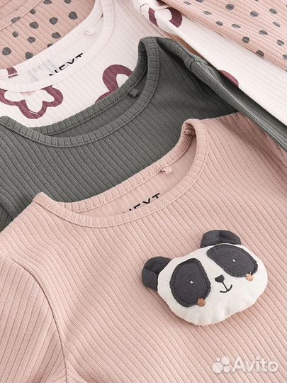 Лонгсливы в рубчик next 98