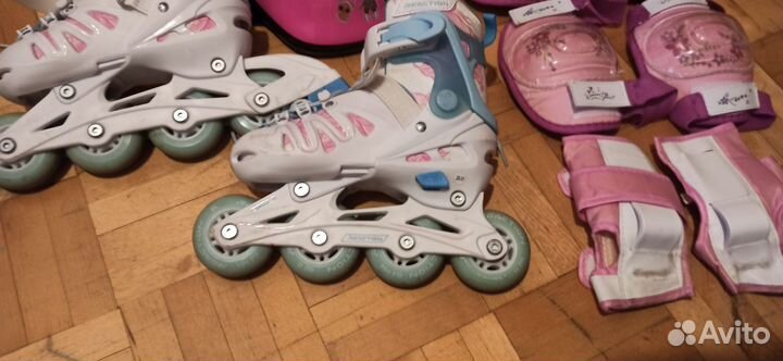 Детские ролики раздвижные 28-31