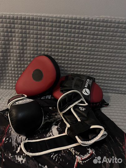 Лапа для единоборств, перчатки 12 унций хl