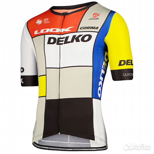 Веломайка короткий рукав Marcello Bergamo Delko Lo