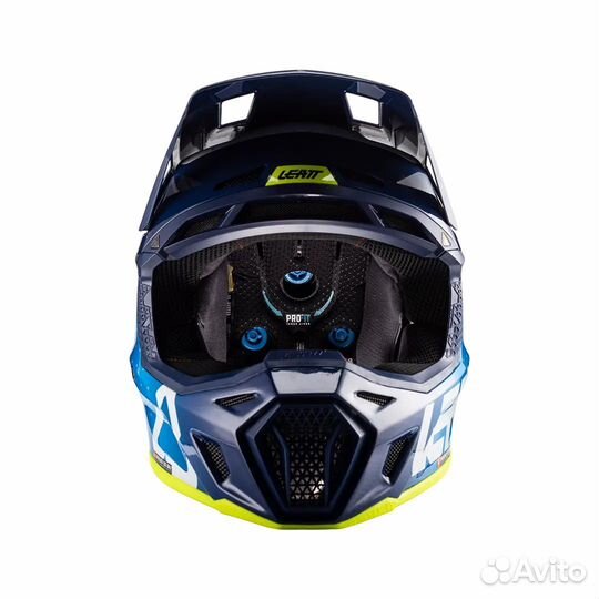 Helmet Kit Leatt Moto 8.5 Bluе Kpocc-эндypo Шлем