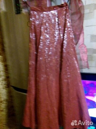 Комплект юбка карсет шарф