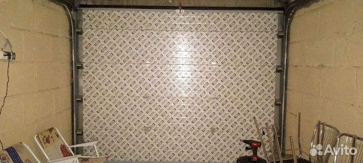 Ворота гаражные металлические бу