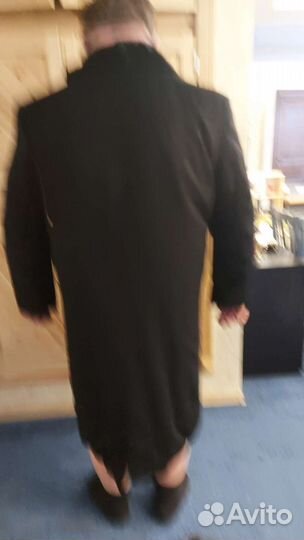 Пальто меховое зимнее мужское