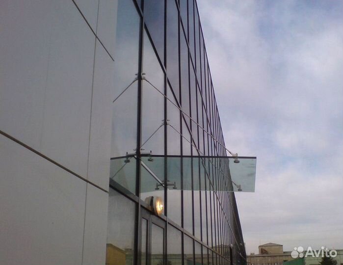 Стеклянные навесы