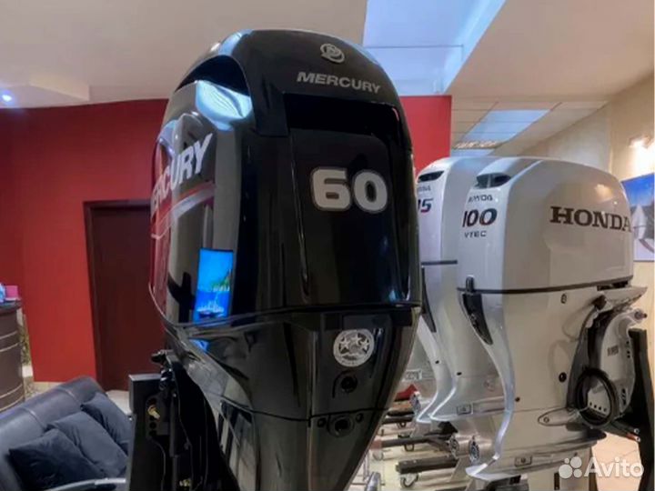 Лодочный мотор Mercury Меркури F 60 elpt EFI витр