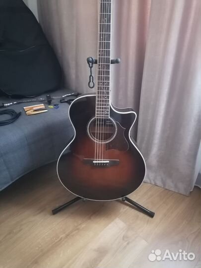 Электроакустическая гитара ibanez ae205 - bs