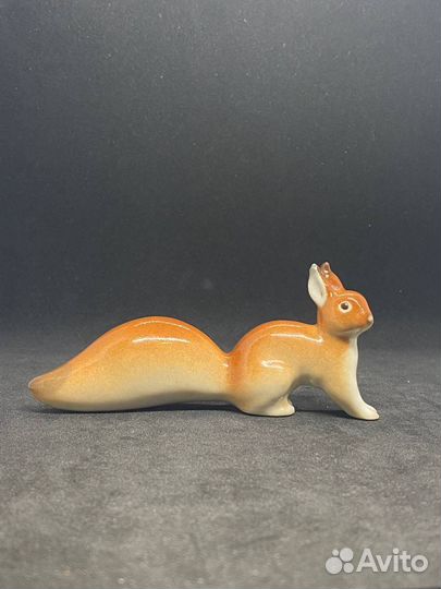 Фарфоровые статуэтки лфз Белочка