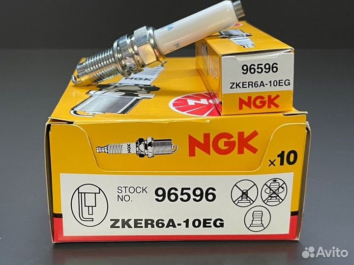 Свеча зажигания VAG NGK 96596 zker6A10EG