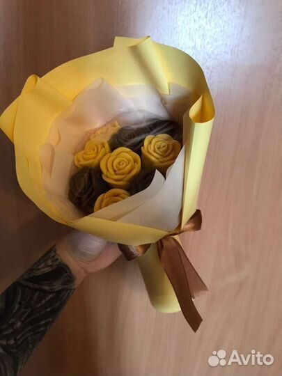 Букет цветов из шоколада