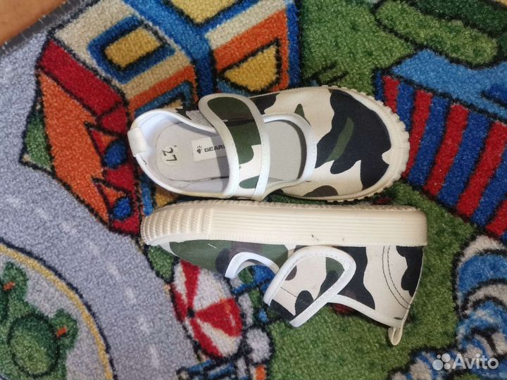 Кеды сандалии