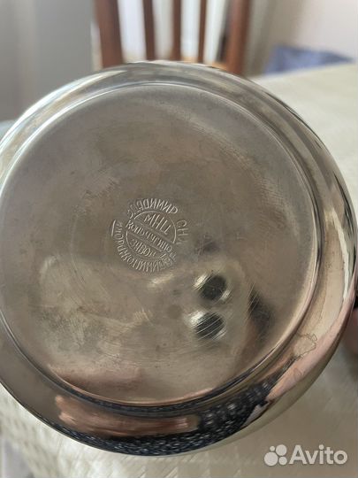 Чайник из мельхиора Кольчугино