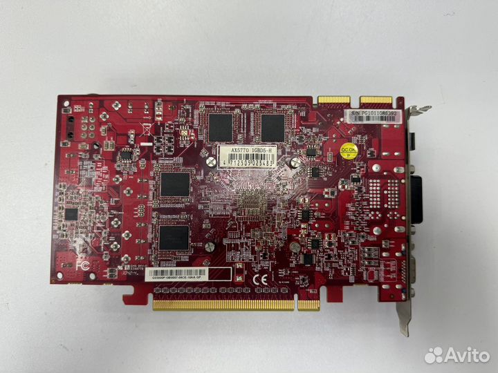 Видеокарта Radeon HD 5770 1Gb