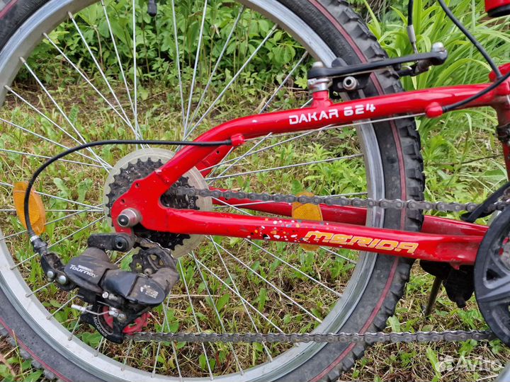 Велосипед Merida dakar 624 духподвес