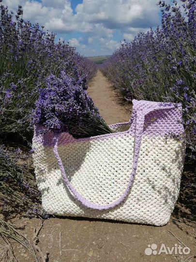 Сумка, шляпы из рафии, ручная работа