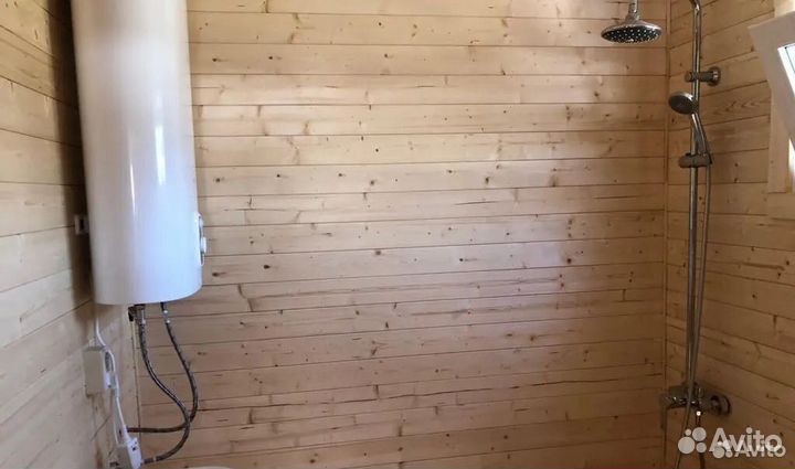 Каркасная баня двухмодульная 6х4,8 BY-5159