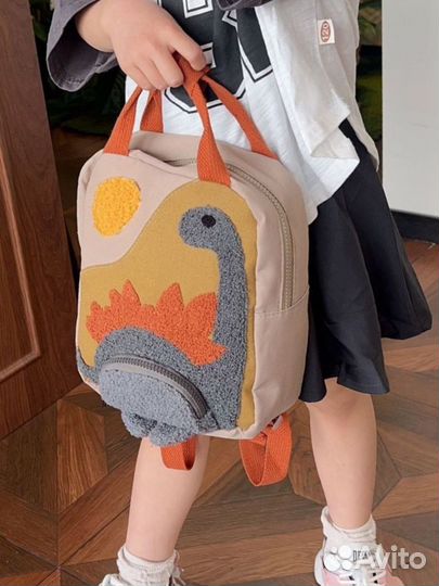 Рюкзак zara детский для девочек,мальчиков с диноза