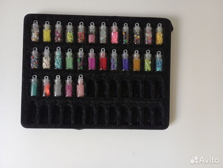 Набор для декора ногтей (29 баночек)