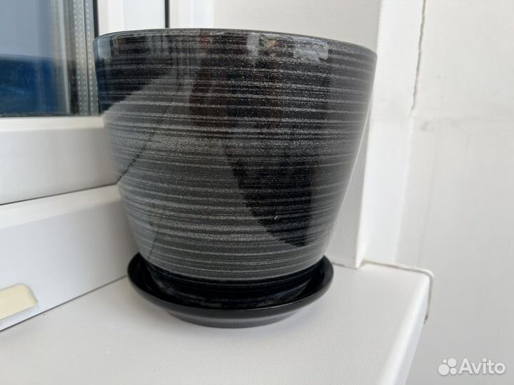 Горшок для цветов керамика