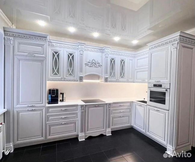 Кухня угловая, барокко