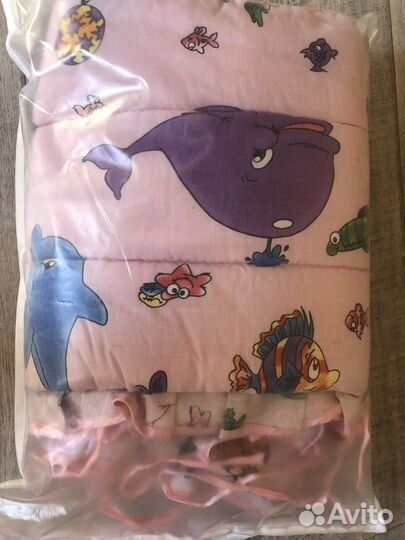 Бортики в детскую кроватку