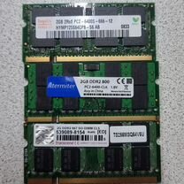 Оперативная память DDR2 для ноутбука 2 gb