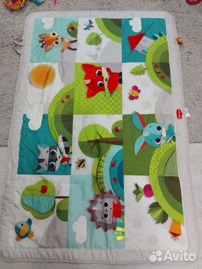 Развивающий коврик tiny love солнечная полянка