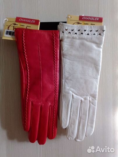 Перчатки женские из натуральной кожи,р- р 6,5