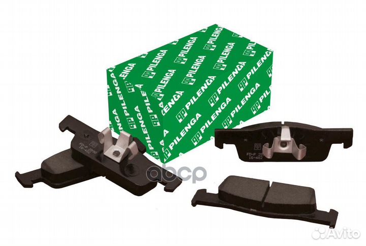 Колодки тормозные дисковые перед, прав, лев