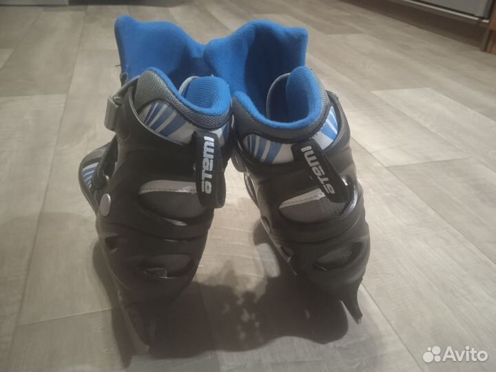 Коньки детские раздвижные atemi