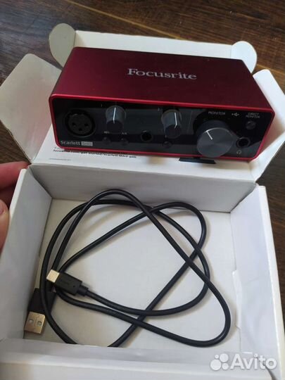 Focusrite scarlett solo 3rd gen