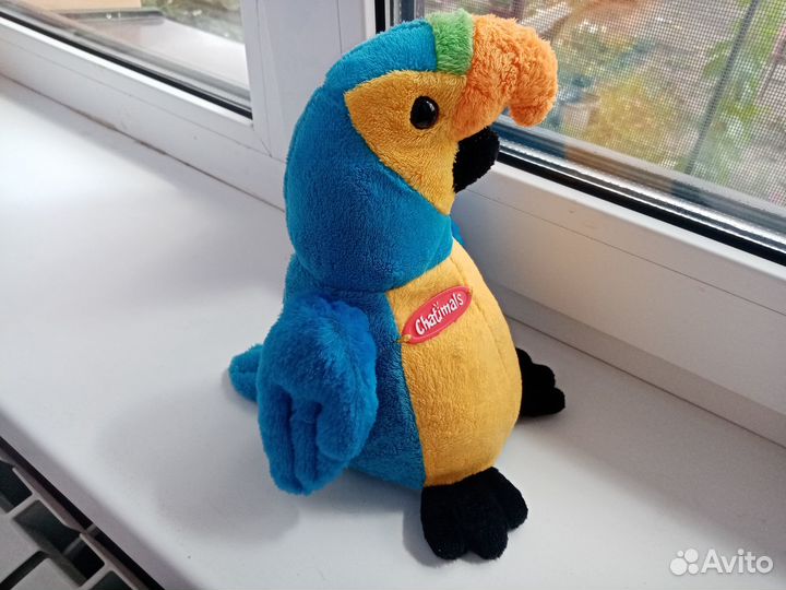 Игрушка попугай повторюшка