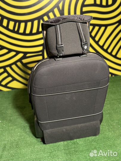 Накидка на сиденье из велюра