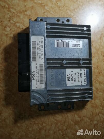 Эбу двигателем пежо 307