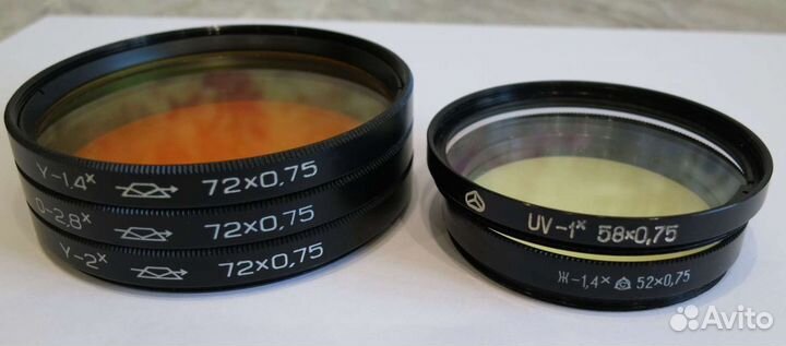 Светофильтры на объектив