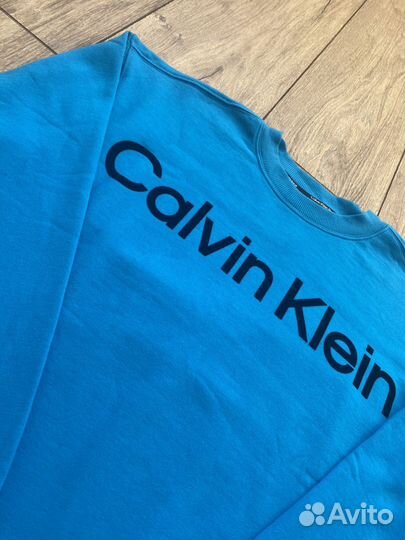 Свитшот женский calvin klein 44 46 оригинал новый