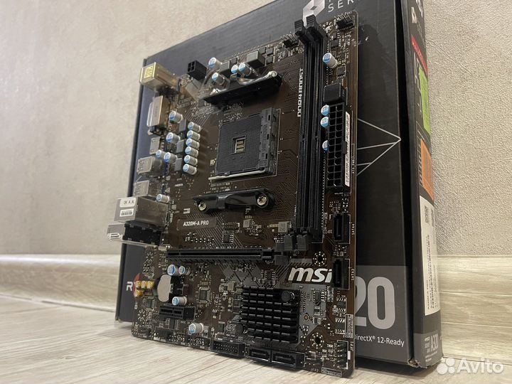 Материнская плата MSI A320M - A Pro AM4