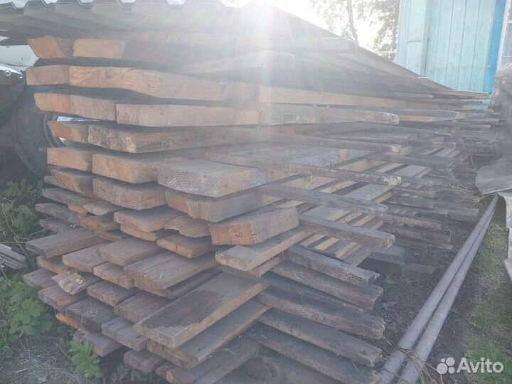 Доска обрезная бу